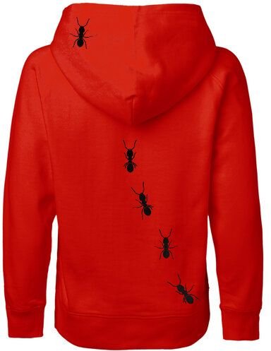 HANDGEDRUCKT "Ameisen" Kinder-Hoody