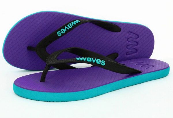 WAVES Flip Flops - Zehentrenner 100 % Naturkautschuk