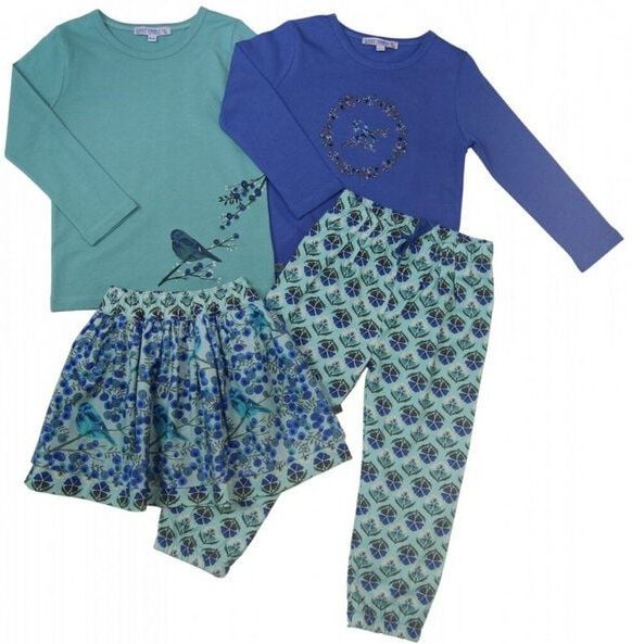 Enfant Terrible Webhose mit Jerseyfutter in ozean-himmelblau