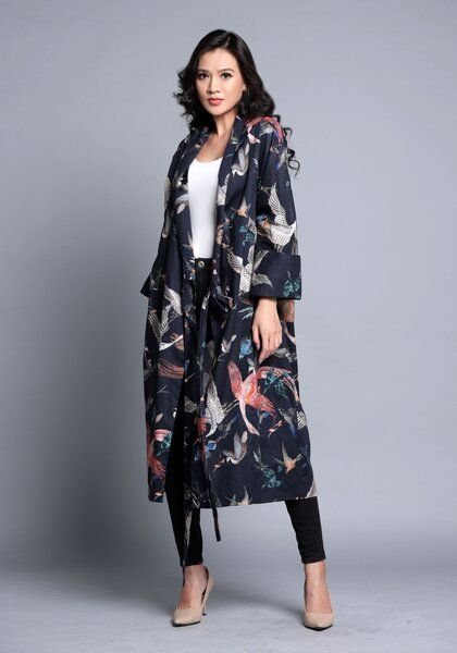 Atelier SNOW Bio-Baumwolle Kimono