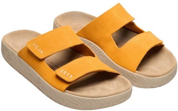 Veja Damen-Sandalen Etna Suede Soft Safran Almond