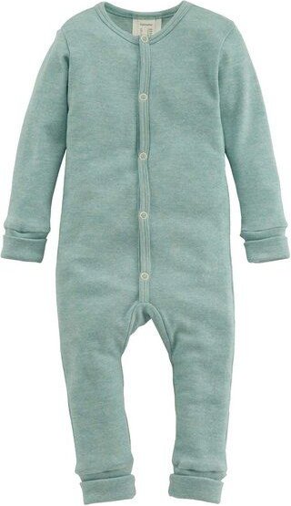 hessnatur Schlafoverall aus Bio-Baumwolle mit Merinowolle und Seide