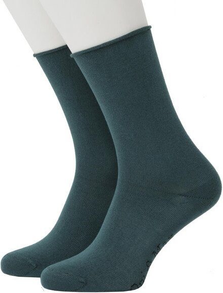 Opi & Max Roll Top Plain Socks