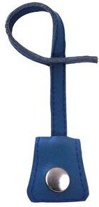 Ritagli di G Token-Halter PENNY aus recyceltem Leder für Taschen 100% Made in Italy