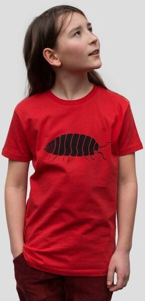 Cmig Kinder T-Shirt Greta Assel in rot