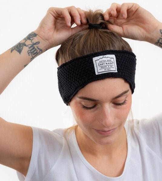 GARY MASH Stirnband Aspen aus Biobaumwolle