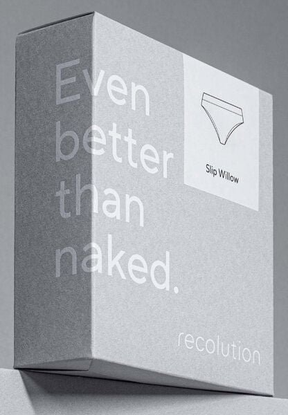 Damen Rib Slip aus Bio-Baumwollmix - WILLOW - recolution