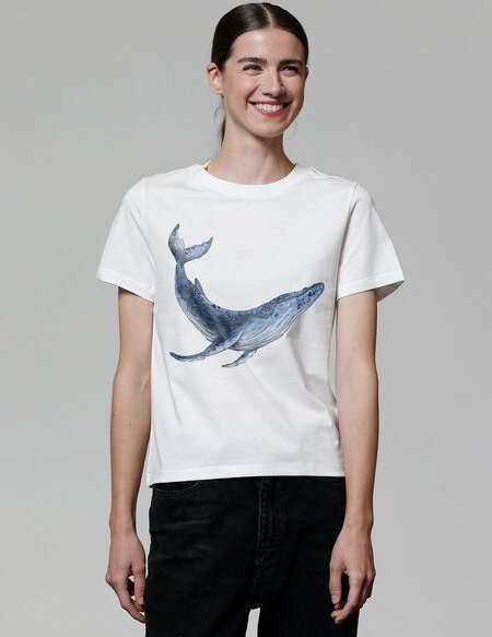 watapparel T-Shirt Frauen Wal