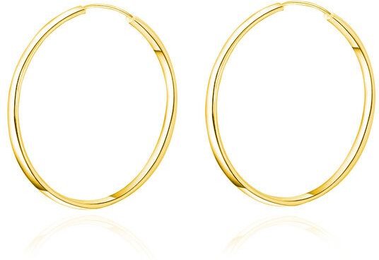 ELEKTROPULLI Coole & Zeitlose, feine Creolen in 8mm - 80mm / 13 Größen