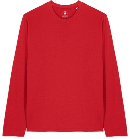 YTWOO Basic Unisex Langarmshirt aus 100% Biobaumwolle