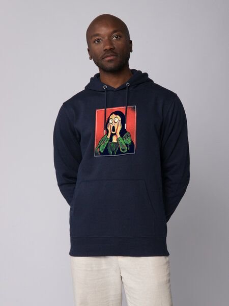 watapparel Hoodie Unisex Mona Lisa Scream