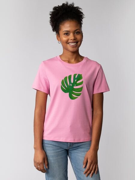 watapparel T-Shirt Frauen Monstera 2.0