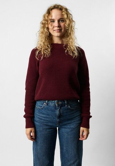 ettics STUDIO cropped organic knit pullover