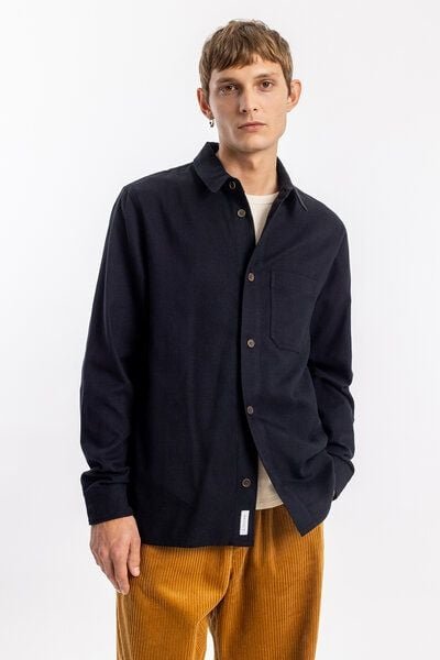 Rotholz Flanell Hemd aus Bio-Baumwolle