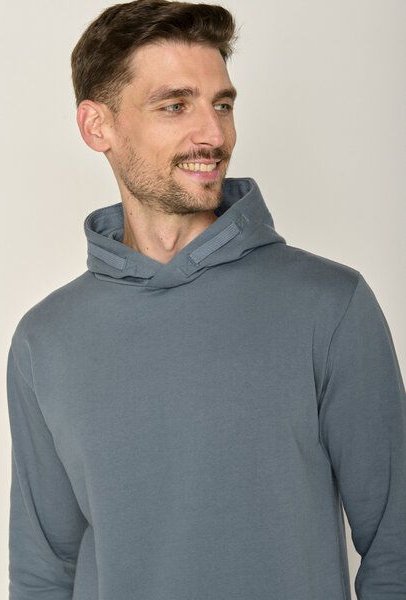 GREENBOMB Basic Star - Kuschliger Hoodie aus Bio-Baumwolle / GOTS / Fair & Vegan