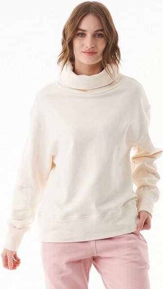 ORGANICATION Sweatshirt aus Bio-Baumwolle mit Rollkragen