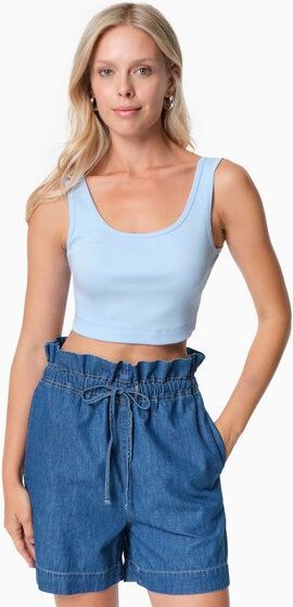 ORGANICATION IRISS | Ripp-Crop-Top aus TENCEL Modal und Bio-Baumwolle