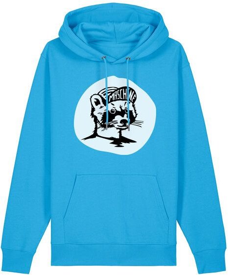 päfjes Waschbär die Maschine / Gravel / Rennrad - Unisex Fair Wear Bio Hoodie