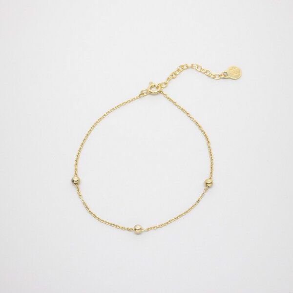 fejn jewelry Armband 'triple ball' mit drei Kugeln