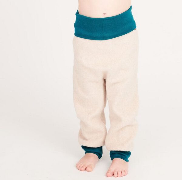 Cheeky Apple Fleece-Pumphose aus Bio-Baumwolle "Fleece Nude meliert"