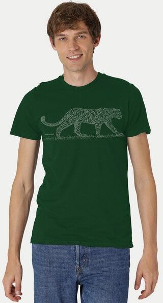 Thumbnail - Peaces.bio - handbedruckte Biomode Bio Fit T-Shirt Leopard Herren