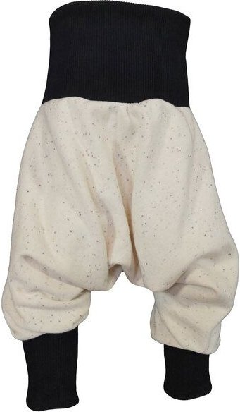 liebewicht Yogahose Pumphose Bio Sweat weiß/bunt gesprenkelt