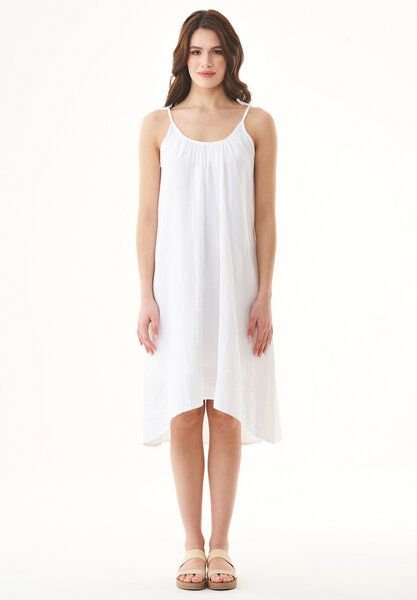 ORGANICATION Spaghettiträger-Kleid aus Bio-Baumwolle