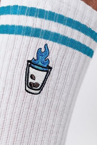 Fashion Drinks Sambuca | Bestickte Bio Baumwoll Socken