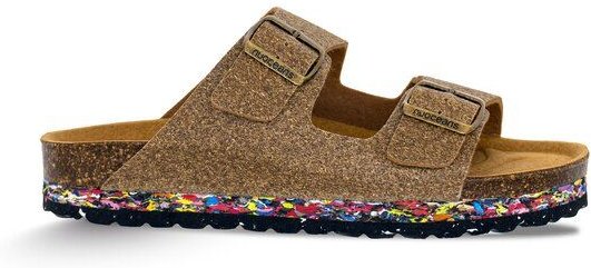 Nuoceans Sandalen Coco Braun - Vegan | Recycelt aus Palmfaser | Sohle aus Meeresmüll | Fair produziert | Made in Europe