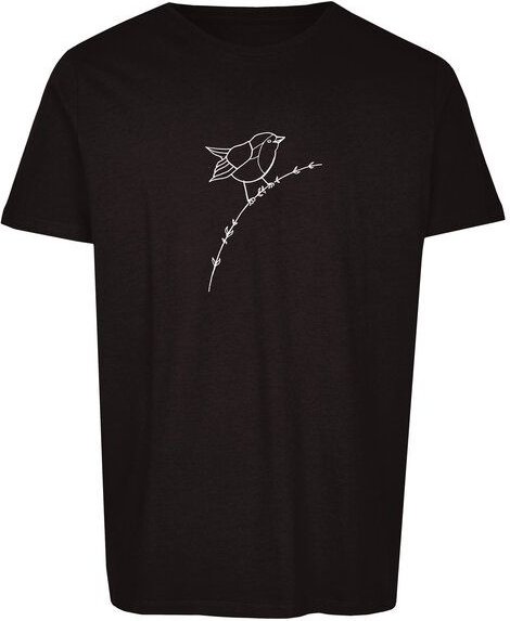 Brandless Basic Bio T-Shirt (men) Nr.2 Rotkehlchen