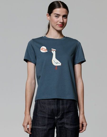 watapparel T-Shirt Frauen Moin Seagull
