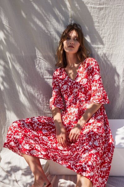 LANA Organic Sommerkleid aus Bio Baumwolle, Modell Antonia