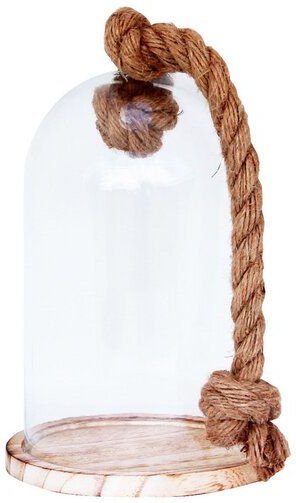 Mitienda Shop Glocke mit Holzteller