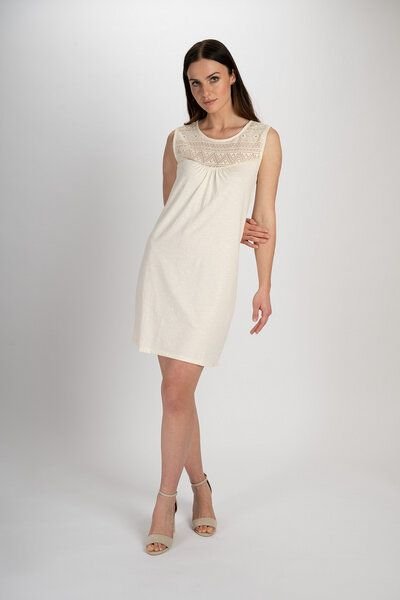 TRANQUILLO Kurzes Kleid mit Spitzendetails (S25X46)