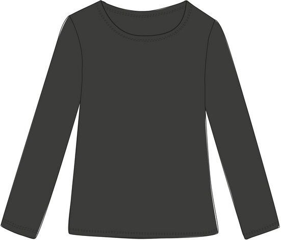 Heidekönigin Langarmshirt Uni Basic GOTS
