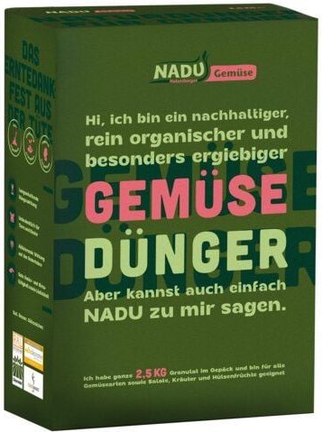 NADU Naturdünger Organischer Gemüsedünger (Granulat)