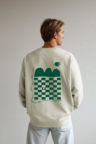 Kultgut PRE-Order Artdesign - Biofair Sweatpullover / More Humanity