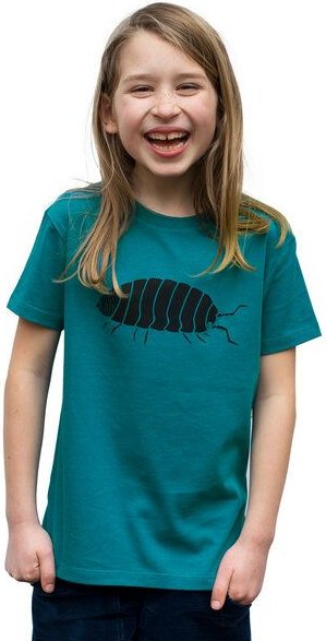Cmig Kinder T-Shirt Greta Assel in ocean depth