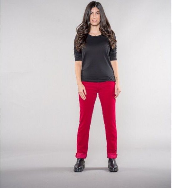 Feuervogl fv-Sve:nja SlimFit | Medium Waist | Feinkord