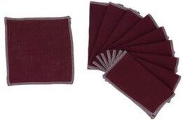 NoWaste Wrapping NoWaste Stofftaschentücher Taschentücher aus Stoff 10er SET ver. Motive