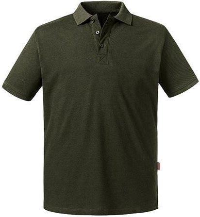 Russell Pure Organic Restposten Herren Pure Organic Polo Shirt Kurzarm 8 verschiedene Farben