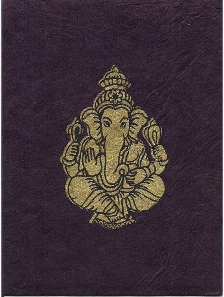 Just Be Briefkarte Ganesh