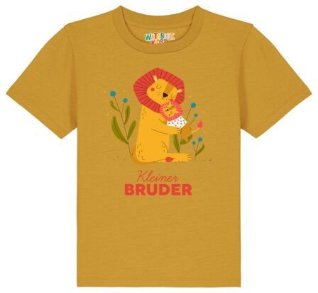 watabout.kids T-Shirt Kinder Löwen Kleiner Bruder