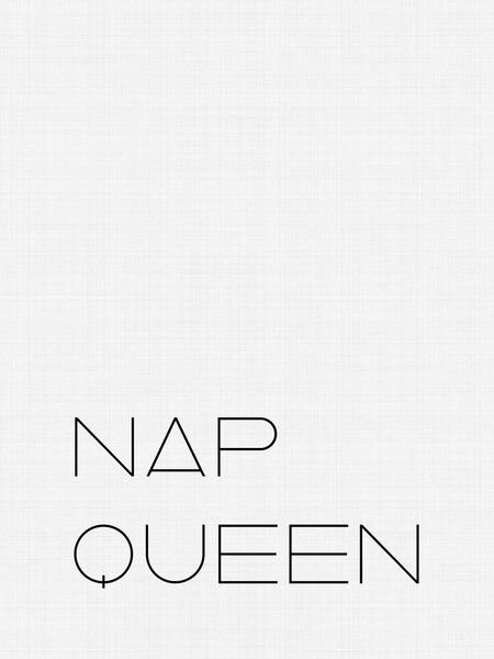 Photocircle Poster / Leinwandbild - Nap Queen