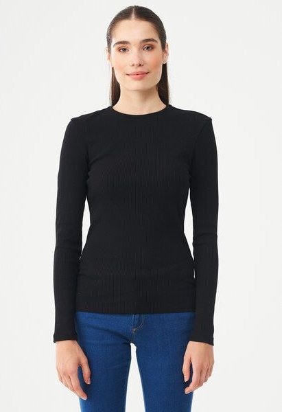 ORGANICATION Langarmshirt aus Bio-Baumwolle