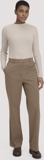 hessnatur Hose Straight Leg Relaxed aus Bio-Baumwolle