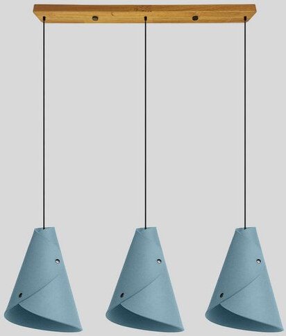 ALMUT von Wildheim 3er Hängelampe 100 % Merino Wollfilz, Lampenschirm mulesingfrei Almut