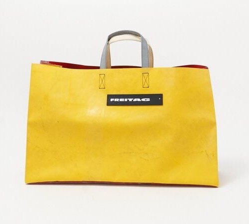 Freitag Messenger - F260 Miami Wide - yellow red