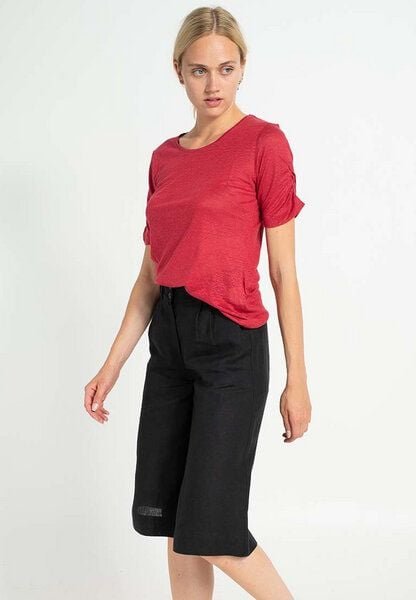 Alma & Lovis Hose in Rockoptik aus Leinen | Leinen Hosenrock