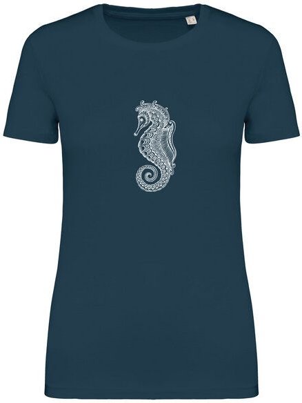 Brandless Basic Bio T-Shirt (ladies) Nr.4 Seepferd 155 g/m² XS- XXL